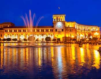 города и курорты Армении