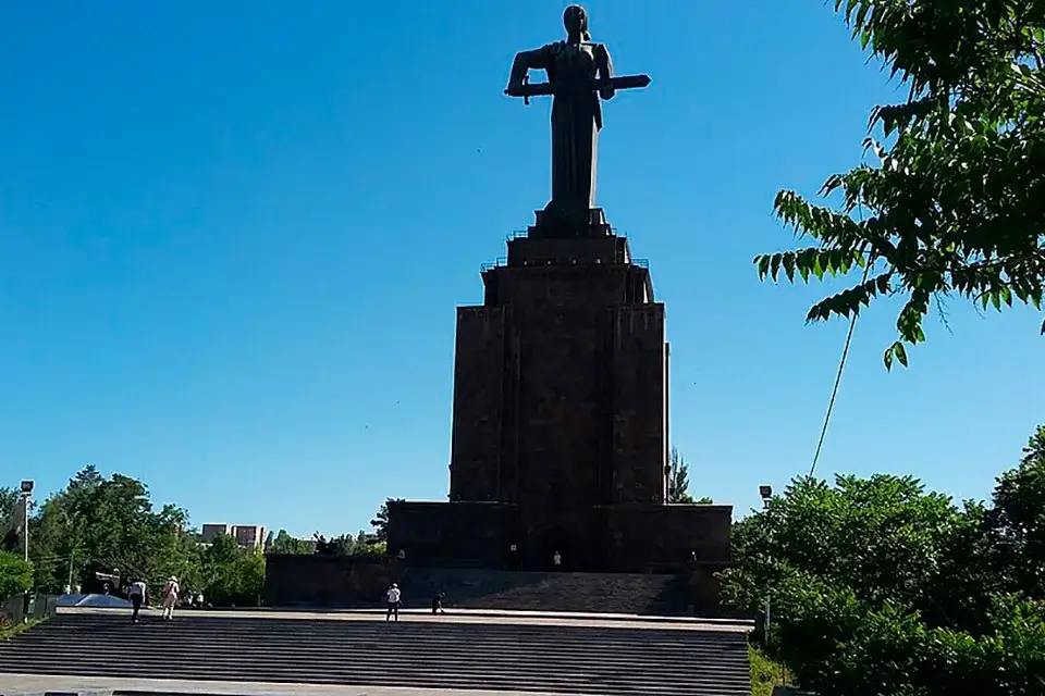 Mother Armenia monument in Victory Park, Yerevan