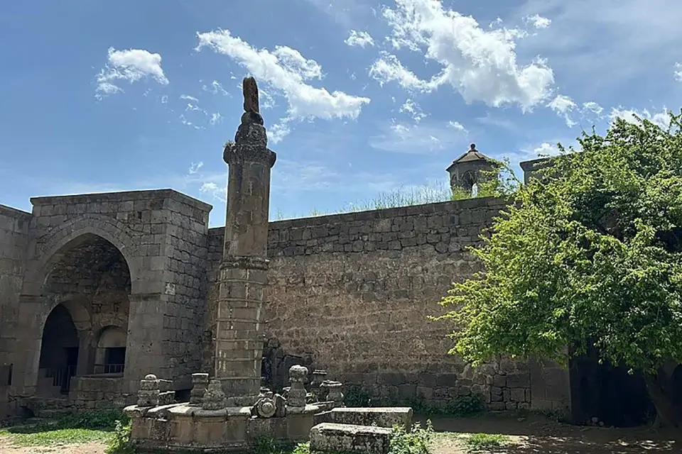 Gavazan pillar at Tatev Monastery