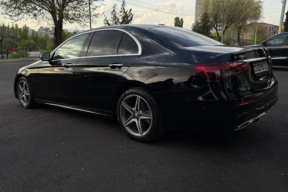 Mercedes-Benz E-Class business-class car with driver in Yerevan