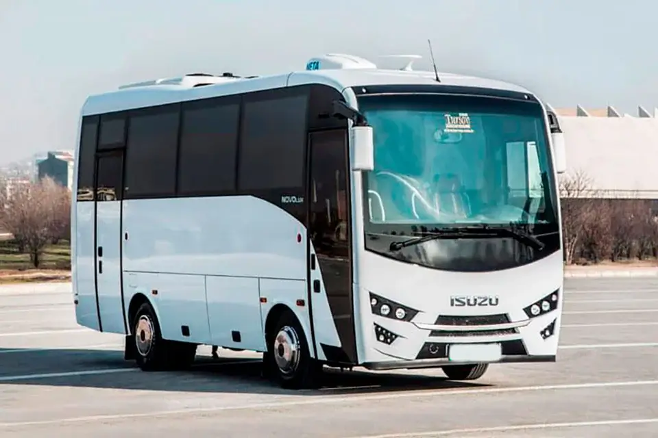 Bus rental with a driver in Yerevan