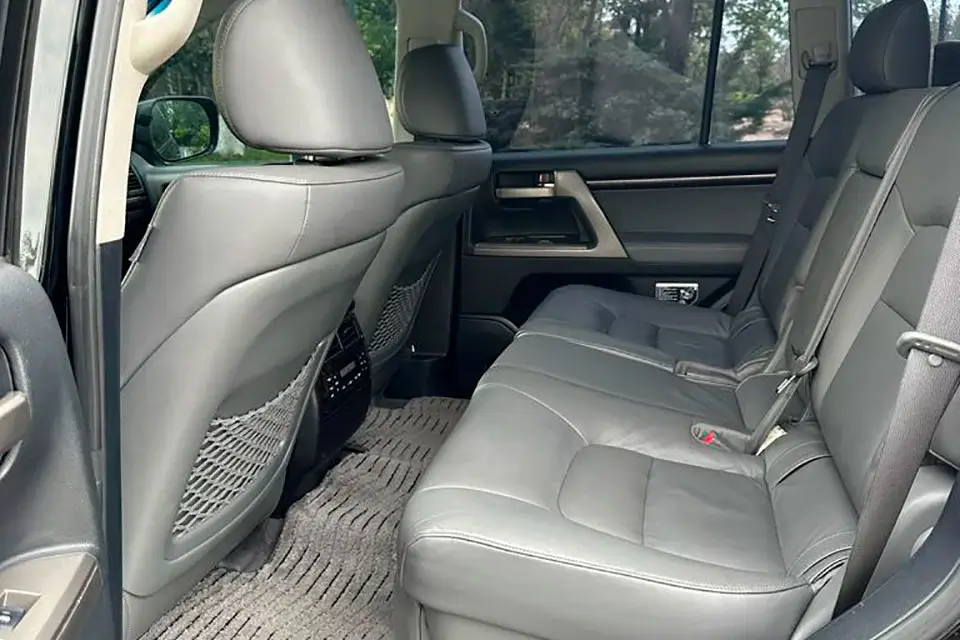 Toyota Land Cruiser 200 passenger interior