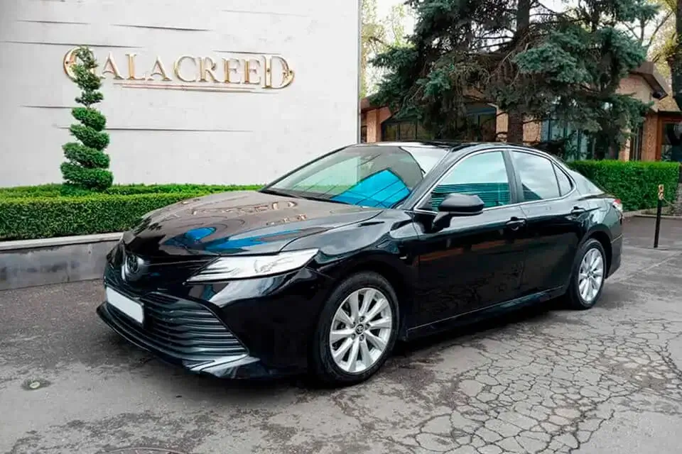 Toyota Camry rental with driver in Yerevan