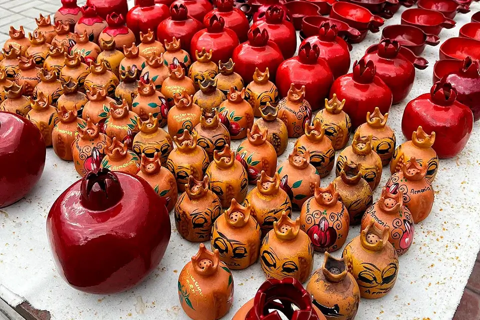 What to bring back from Armenia — brandy, pomegranate souvenirs, sweets and a duduk