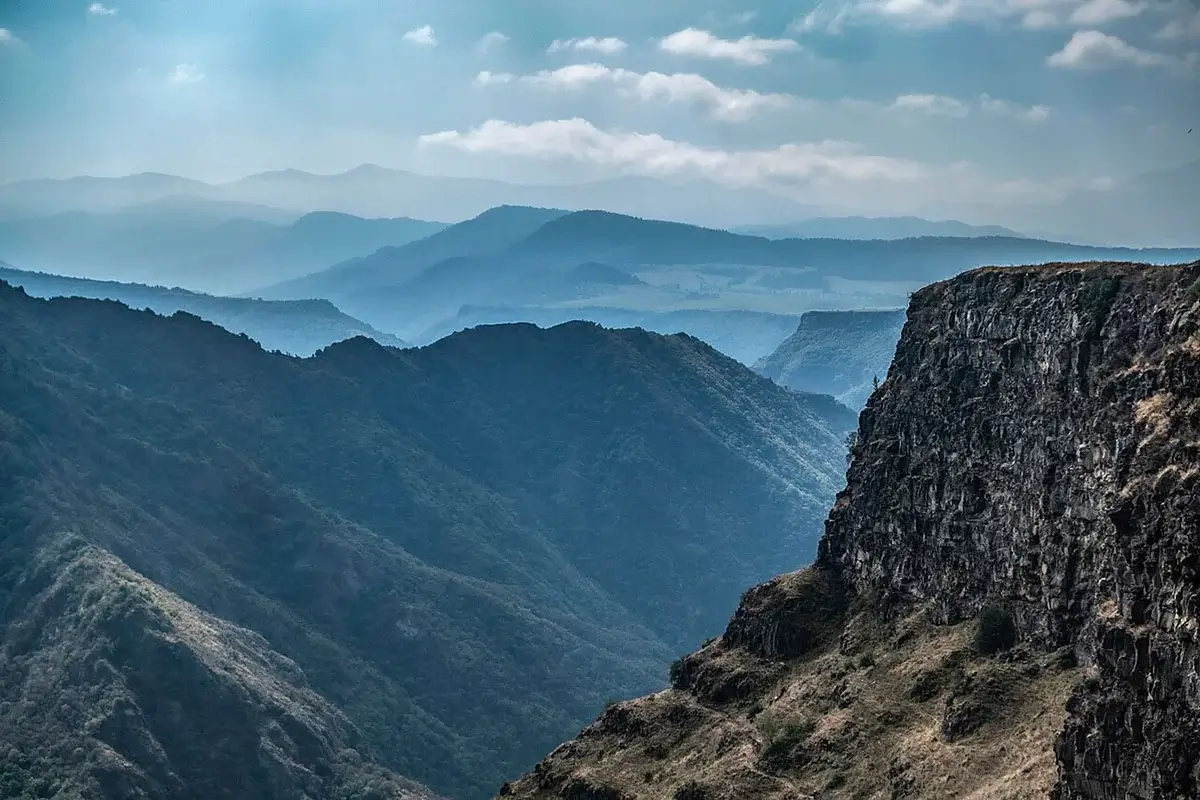 Debed Canyon in the Lori Province of Armenia